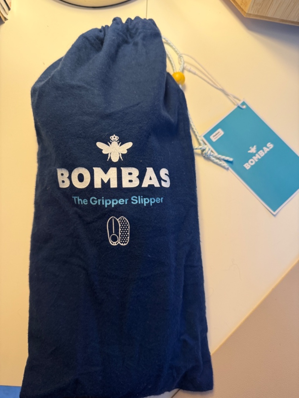 Bombas - Men's Gripper Slipper - Double Cushion - Picture 4 of 6